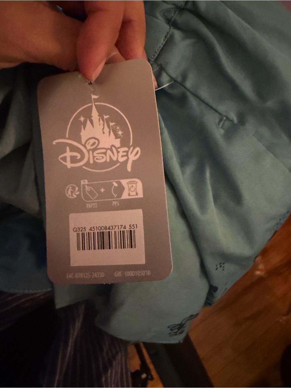 Disney Light Blue Scenic Circle Skirt - Picture 3 of 6